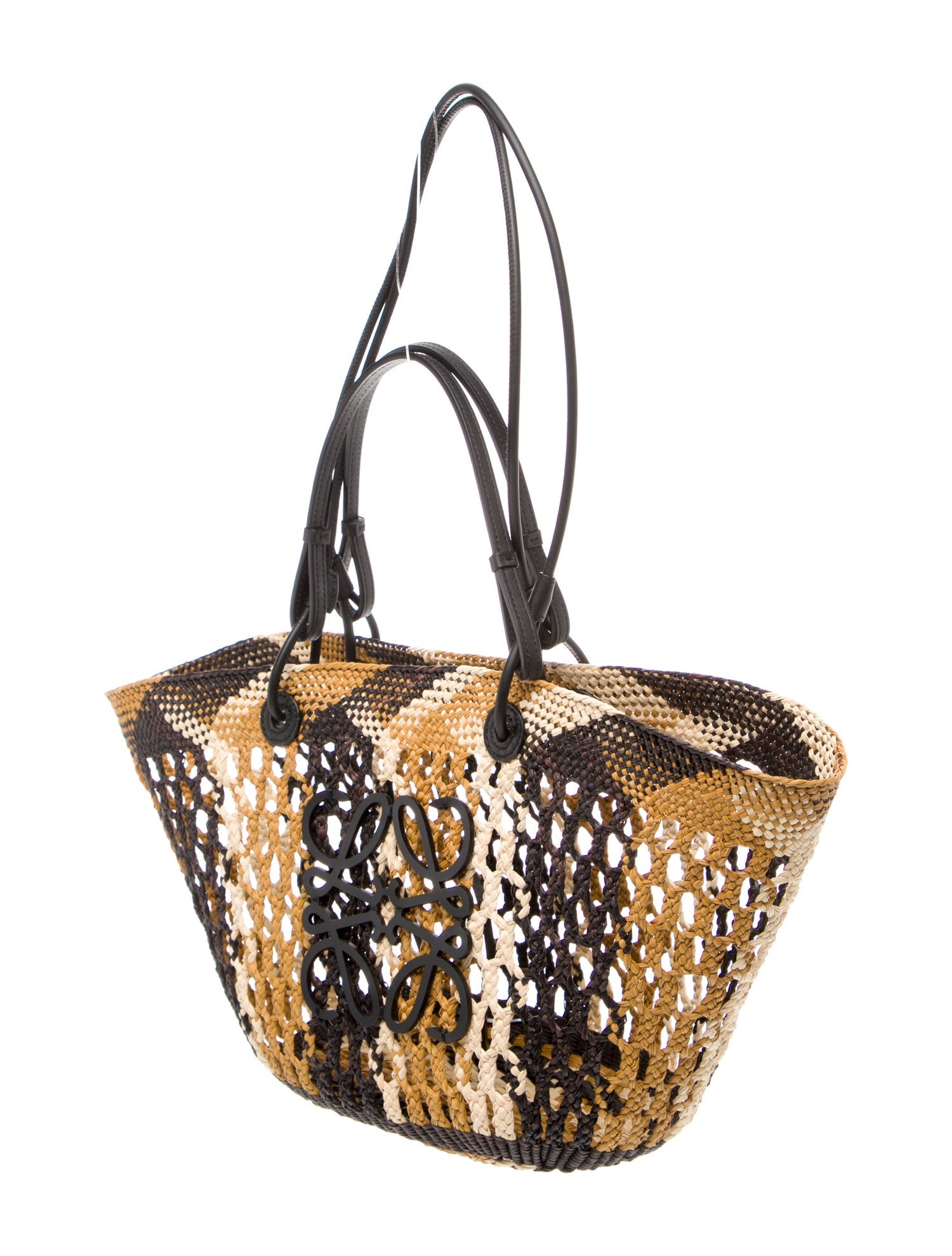 Loewe Raffia Basket Tote